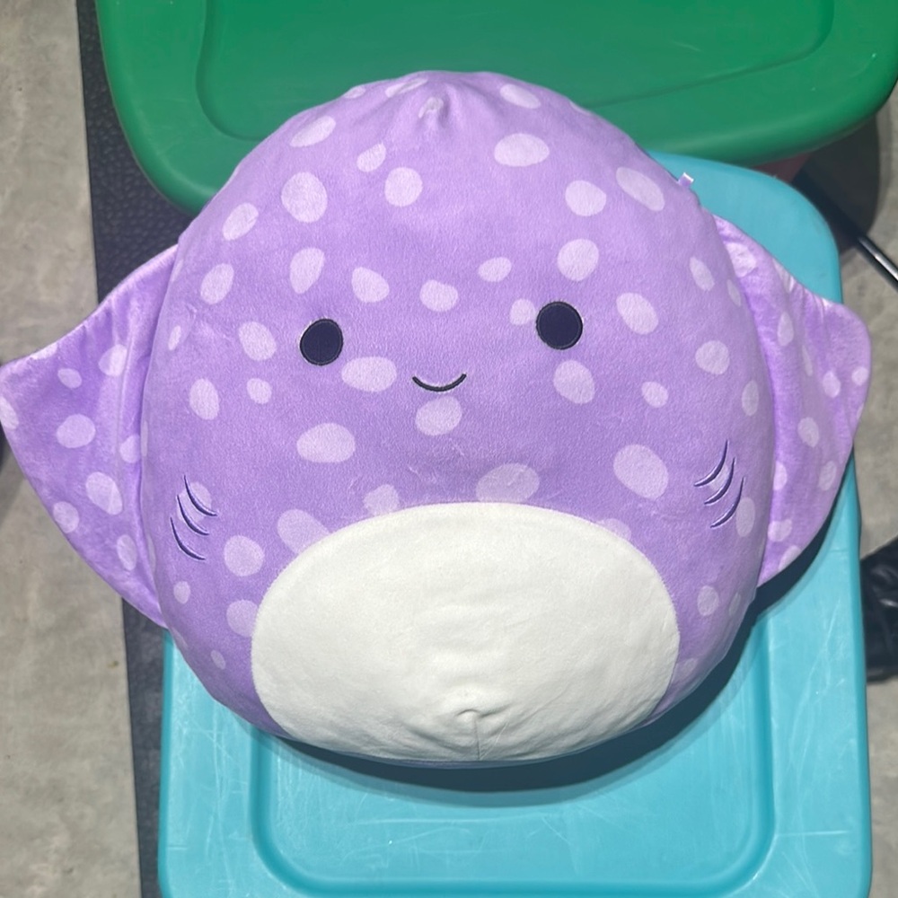 Squishmallow Purple Spotted Plush
